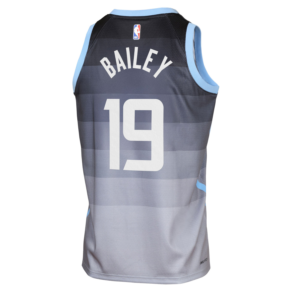 Utah Jazz Nike 2025/26 City Edition Swingman Jersey - Gray - Ace Bailey - Youth